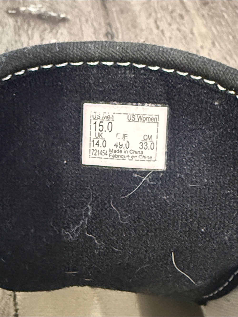 Vans Black & Teal Low-Top Skate Sneakers |Size 15 - Picture 7 of 7